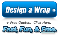 Design a vehicle wrap online with Custom Car Wraps!  Customize your own vinyl wrap or decals and get quotes from vehicle wrap shops in your area for free!
